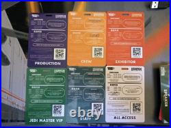 Star Wars Celebration 2025 Japan Commemorative Badge Full Set! Staff Crew Kids