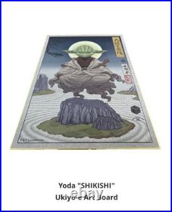 Star Wars Celebration 2025 Japan Yoda Art Board