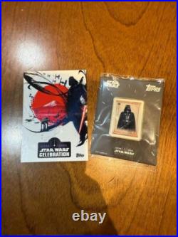 Star Wars Celebration 2025 Topps Pins & Card Set Rare