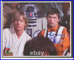 Star Wars Celebration 8x10 Colin Higgins as Wedge autograph needs Mark Hamill