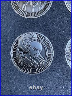 Star Wars Celebration Anaheim 2020 Bounty Hunter Coin Set LE 500 Disney MINT NEW