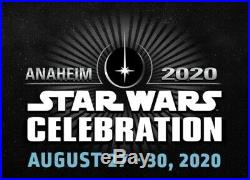 Star Wars Celebration Anaheim 2020 JEDI MASTER VIP Ticket (SOLD OUT)