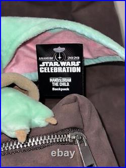 Star Wars Celebration Anaheim 2020-Mandalorian Grogu The Child Backpack-New
