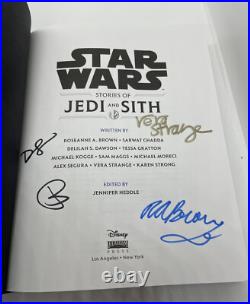 Star Wars Celebration Anaheim 2022 Delrey Stories Of Jedi And Sith Cover Signed