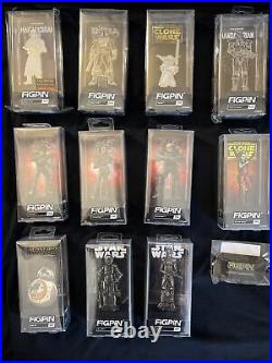 Star Wars Celebration Anaheim 2022 FiGPiN Exclusive Set (12 Pins Total) In hand