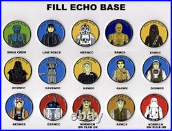 Star Wars Celebration Anaheim 2022 Fill Echo Base 15 Coins plus Wampa Sponsor 16 Star Wars Celebration Anaheim 2022 Fill Echo Base 15 Coins plus Wampa Sponsor 16