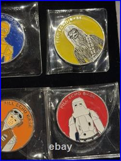 Star Wars Celebration Anaheim 2022 Fill Echo Base 15 Coins plus Wampa Sponsor 16 Star Wars Celebration Anaheim 2022 Fill Echo Base 15 Coins plus Wampa Sponsor 16