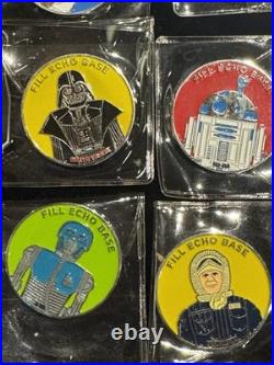 Star Wars Celebration Anaheim 2022 Fill Echo Base 15 Coins plus Wampa Sponsor 16 Star Wars Celebration Anaheim 2022 Fill Echo Base 15 Coins plus Wampa Sponsor 16