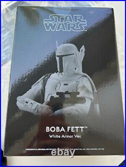 Star Wars Celebration Anaheim 2022 Kotobukiya Artfx+ Boba Fett White Armor