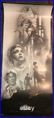 Star Wars Celebration Chicago 2019 Exclusive ART PRINT No Ones Ever Really Gone