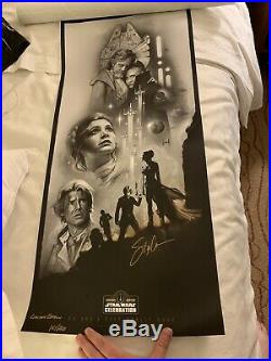 Star Wars Celebration Chicago 2019 Exclusive Print No Ones Ever Really Gone