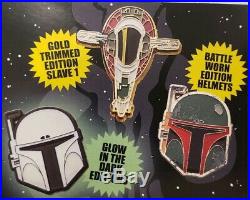 Star Wars Celebration Chicago Exclusive Set of 12 Mandalorian BoBa Fett pins