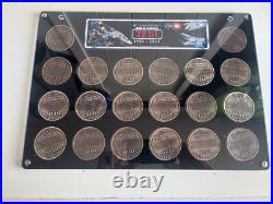 Star Wars Celebration Collecting Track Medallion Set Return Of The Jedi Europe