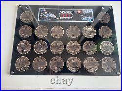 Star Wars Celebration Collecting Track Medallion Set Return Of The Jedi Europe