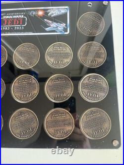 Star Wars Celebration Collecting Track Medallion Set Return Of The Jedi Europe