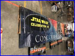 Star Wars Celebration Darth Vader Vinyl Banner 20 feet by 5 feet 2007