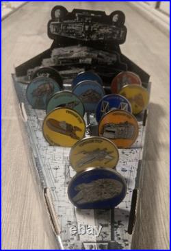 Star Wars Celebration Europe 2016 Vintage 12 Kenner Vehicle Coin Medallions Star Wars Celebration Europe 2016 Vintage 12 Kenner Vehicle Coin Medallions