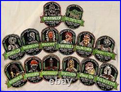 Star Wars Celebration Europe 2023 London Twin Suns Brewery Beer Patch Set of 14