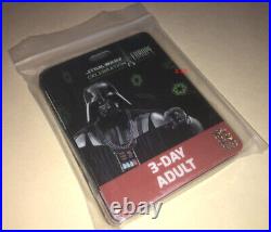 Star Wars Celebration Europe Germany Badge set Vader Boba Fett Yoda Kenobi R2-D2