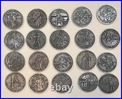 Star Wars Celebration Europe SWCE 2023 London ROTJ Medallion Jedi 20 coin set