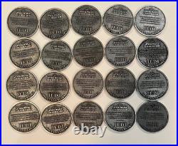 Star Wars Celebration Europe SWCE 2023 London ROTJ Medallion Jedi 20 coin set