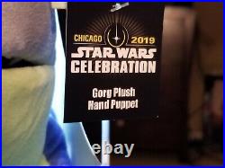 Star Wars Celebration Exclusive Chicago 2019 Plush Gorg Hand Puppet Resistance