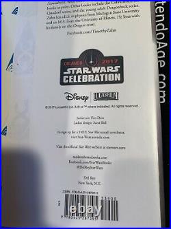 Star Wars Celebration Exclusive Thrawn by Timothy Zahn (2017, Hardcover)