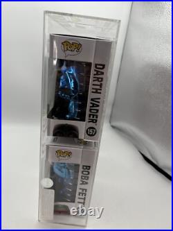 Star Wars Celebration Funko POP! Blue chrome exclusive set of 6 2500 GRADED 95