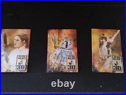 Star Wars Celebration III 30th Anniversary Pin Set Limited to 250