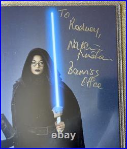 Star Wars Celebration II photo signed Nalini Krishan & Mary Oyaya Auto Dual JSA