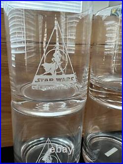 Star Wars Celebration IV 4 4 Clear Rocks Glass, Shot, Pilsner 2007 Los Angeles