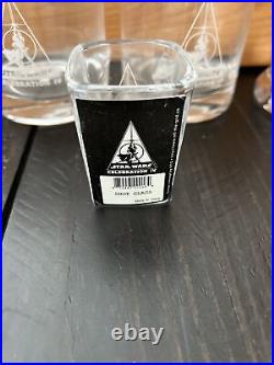 Star Wars Celebration IV 4 4 Clear Rocks Glass, Shot, Pilsner 2007 Los Angeles