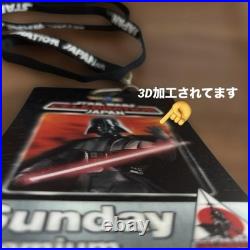 Star Wars Celebration Japan 2008 Darth Vader Premium Pass Lanyard Rare Star Wars Celebration Japan 2008 Darth Vader Premium Pass Lanyard Rare