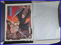 Star Wars Celebration Japan 2025 Anakin & Obiwan TESUKI-WASHI Ukiyo Print #66/75