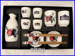 Star Wars Celebration Japan 2025 Ceramic Bottle Cup Chopsticks Dish 11 pc Set