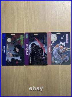 Star Wars Celebration Japan 2025 Complete Weekend Badge Set