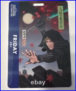 Star Wars Celebration Japan 2025 Entry Badge 3day set Luke Darth Ahsoka Star Wars Celebration Japan 2025 Entry Badge 3day set Luke Darth Ahsoka
