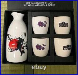Star Wars Celebration Japan 2025 Exclus Key Art Sake Ceramic Bottle And Cups Set