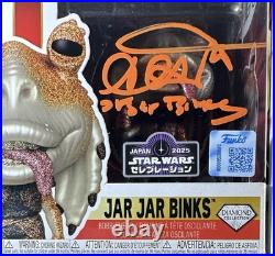 Star Wars Celebration Japan 2025 Funko Pop Jar Jar Binks 777 Signed Ahmed Best
