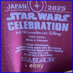 Star Wars Celebration Japan 2025 Luke Ukiyo-e T-shirt Brown Size M New
