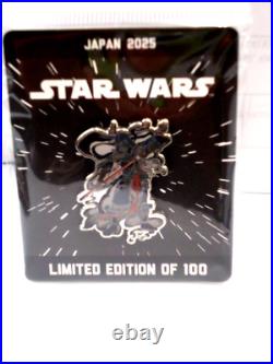 Star Wars Celebration Japan 2025 RSVLTS set of 6 LE pins 1/100 Vader, Boba, etc