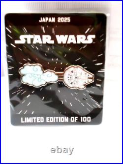 Star Wars Celebration Japan 2025 RSVLTS set of 6 LE pins 1/100 Vader, Boba, etc