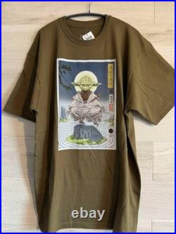 Star Wars Celebration Japan 2025 Yoda Ukiyo-e T-shirt Brown Size L New Star Wars Celebration Japan 2025 Yoda Ukiyo-e T-shirt Brown Size L New