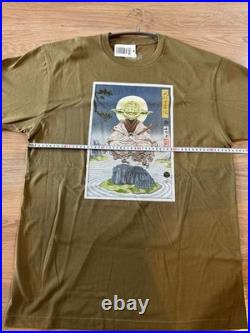 Star Wars Celebration Japan 2025 Yoda Ukiyo-e T-shirt Brown Size L New Star Wars Celebration Japan 2025 Yoda Ukiyo-e T-shirt Brown Size L New