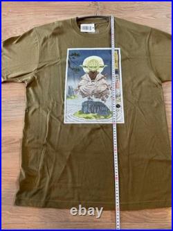 Star Wars Celebration Japan 2025 Yoda Ukiyo-e T-shirt Brown Size L New Star Wars Celebration Japan 2025 Yoda Ukiyo-e T-shirt Brown Size L New