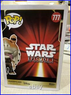 Star Wars Celebration Japan Autographed Jar Jar Binks Diamond Glitter Funko Pop