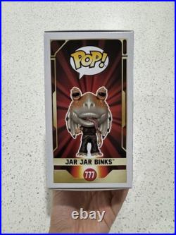 Star Wars Celebration Japan Autographed Jar Jar Binks Diamond Glitter Funko Pop Star Wars Celebration Japan Autographed Jar Jar Binks Diamond Glitter Funko Pop