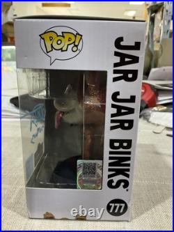 Star Wars Celebration Japan Autographed Jar Jar Binks Diamond Glitter Funko Pop
