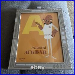 Star Wars Celebration Limited Edition SHAG Alphabet 26 Print Set #24/100 new