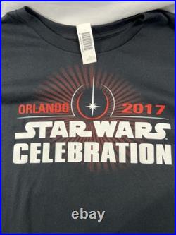 Star Wars Celebration Orlando 2017 Convention exclusive 2X XXL T-Shirt NWT